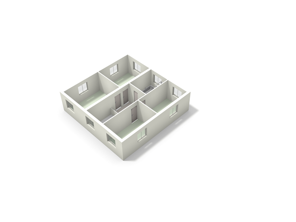Floorplan - Grietmansweg 21, 9363 KS Marum